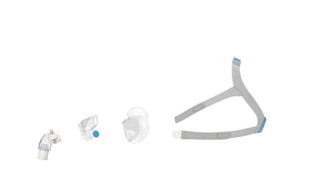 ResMed F30 CPAP Mask- Component Parts View