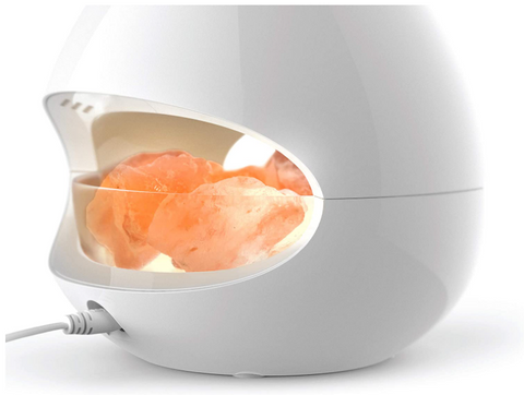 Kiyoshi Ultrasonic Salt Lamp Diffuser (Classic White)