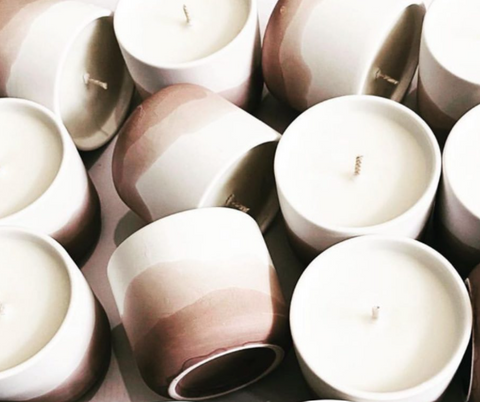 Horizon Blush Beige Canister Soy Candle